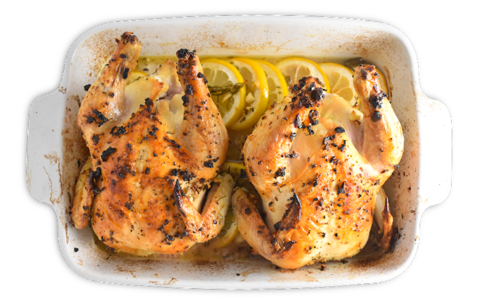 Lemon-Rosemary Cornish Hens