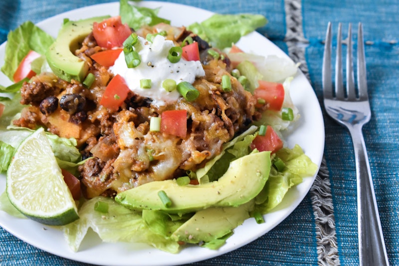 Cheesy taco casserole