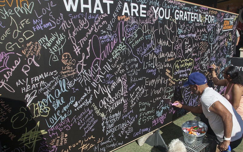 Gratitude wall