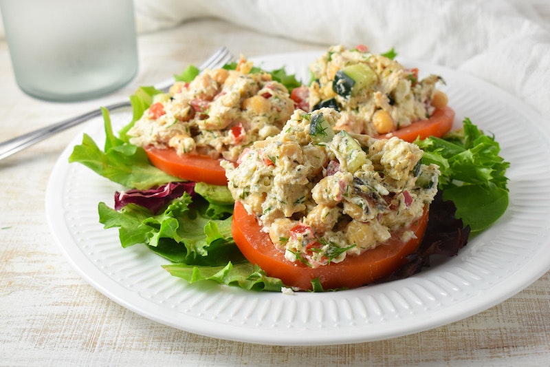 Greek chicken salad